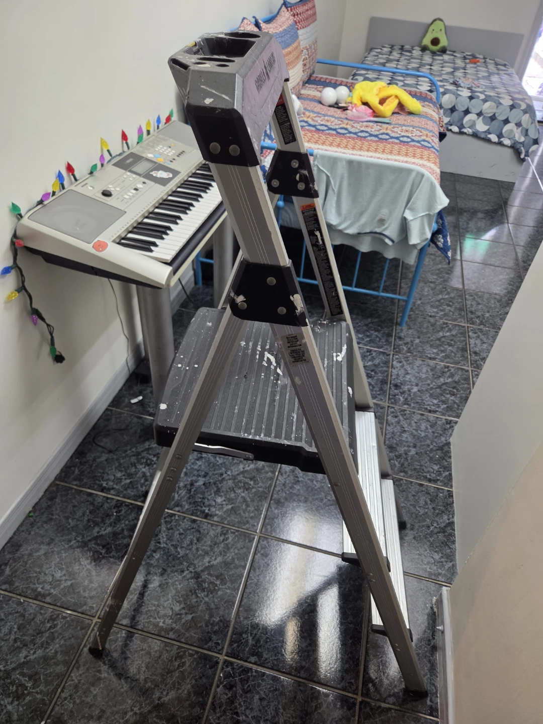Folding Step Stool Ladder - photo 2