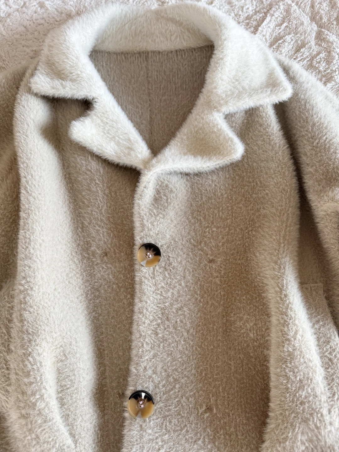 Women's Fuzzy Cardigan Sherpa Jacket - photo 4