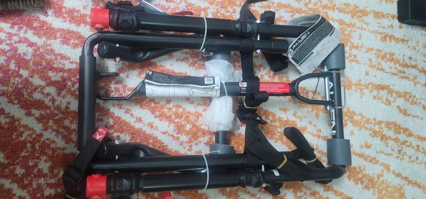 Allen Sports Deluxe 2‑Bike Trunk Rack (Brand New, Never Used)
