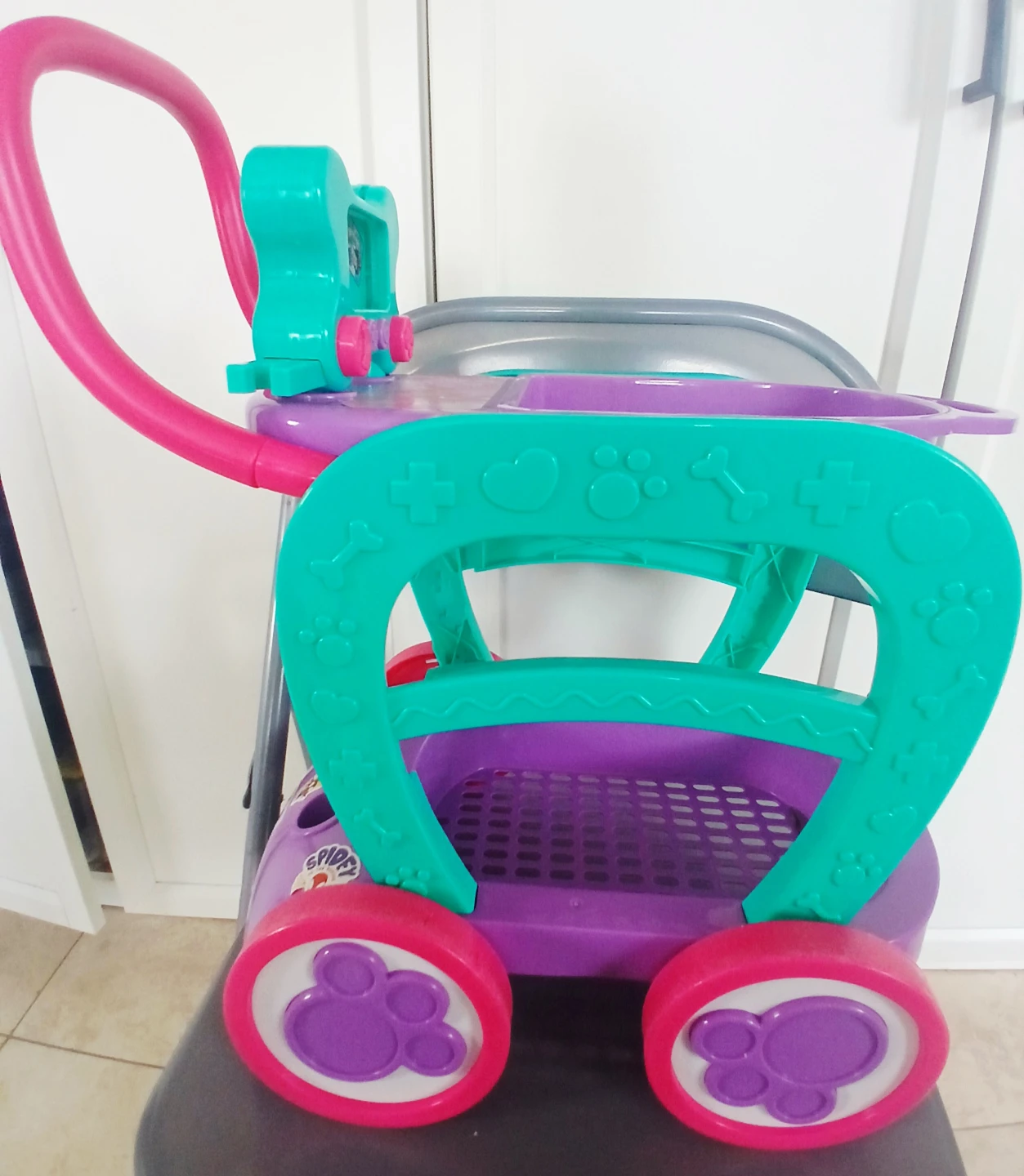FREE Kids Toy Shopping Cart & Wheelbarrow Set