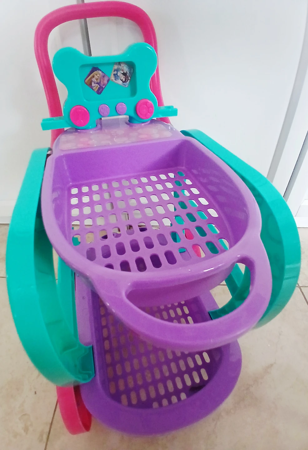 FREE Kids Toy Shopping Cart & Wheelbarrow Set - photo 2