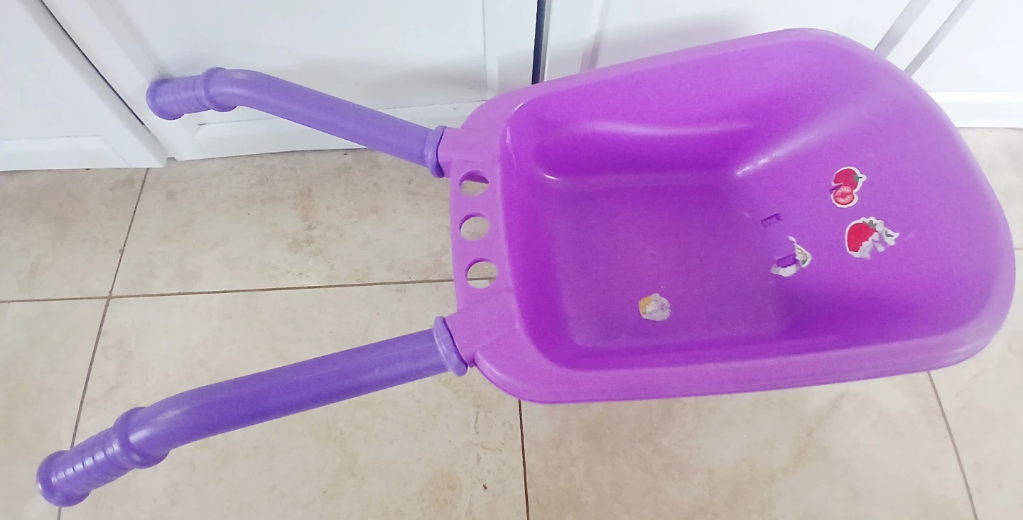 FREE Kids Toy Shopping Cart & Wheelbarrow Set - photo 4
