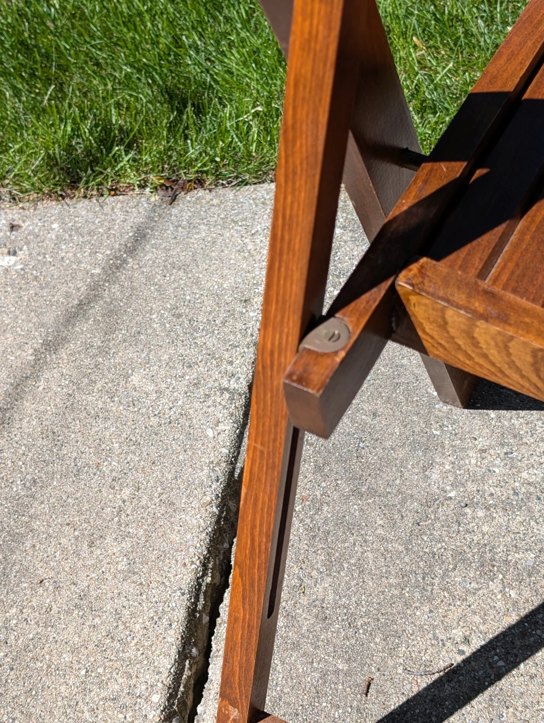 Vintage Wooden Folding Chair - 60's - photo 4
