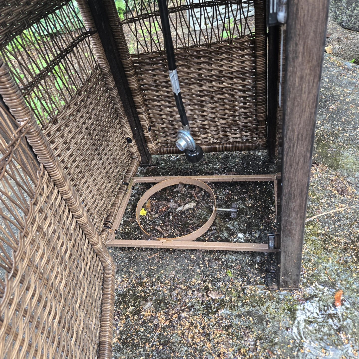 Patio Heater with Wicker Base - photo 3