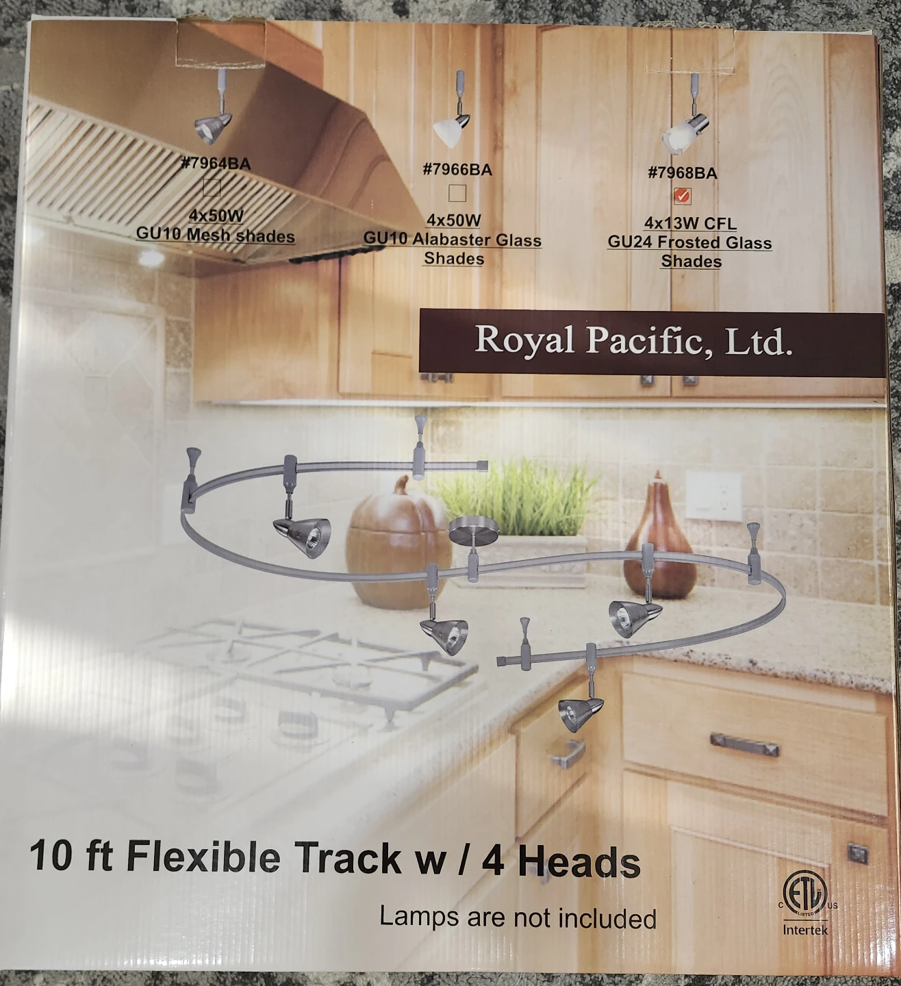 Royal Pacific, Ltd. 10 ft Flexible Track w/ 4 Heads