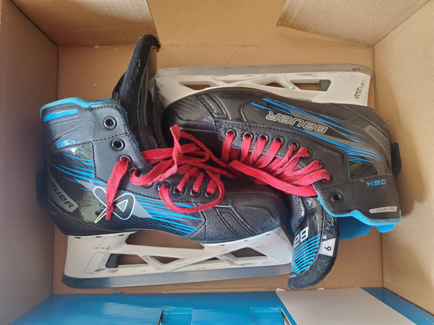 Bauer GSX Intermediate Goalie Skates Size 6 D - photo 2