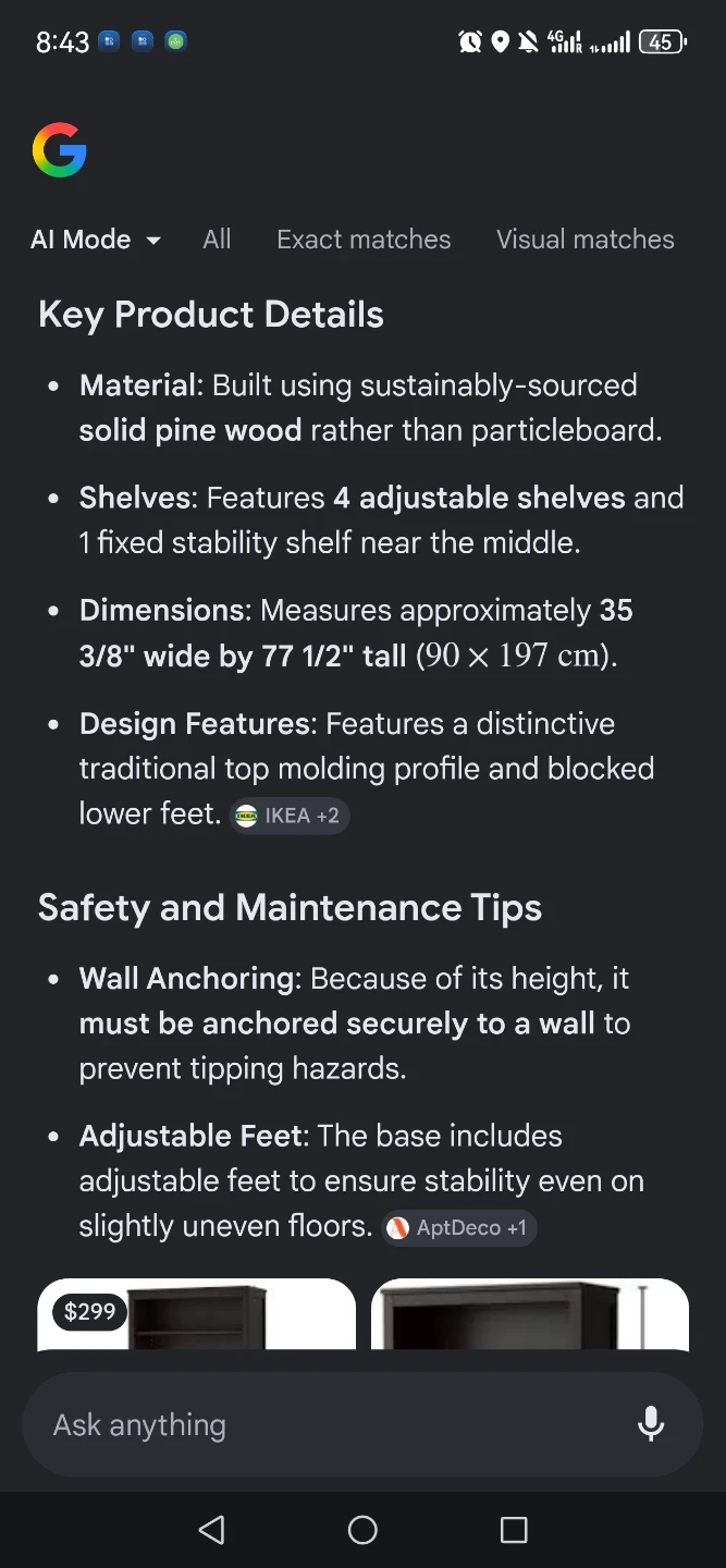 Ikea Bookshelf - Dark Brown - photo 2