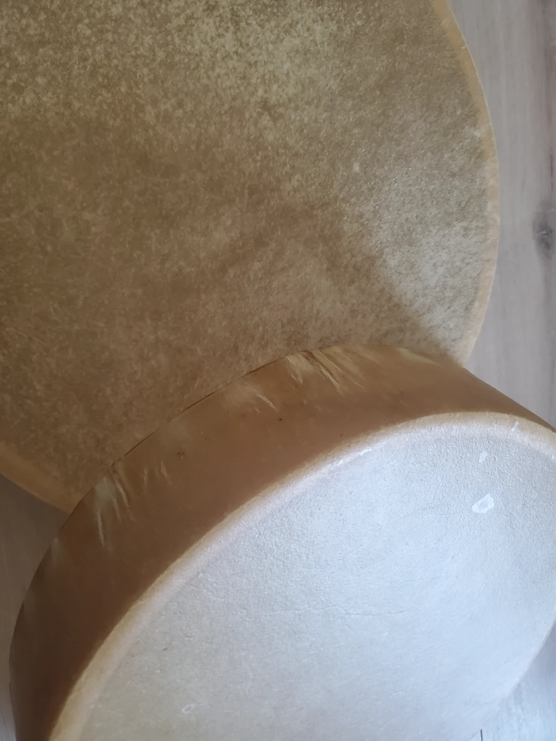 Two handmade frame drums - photo 4