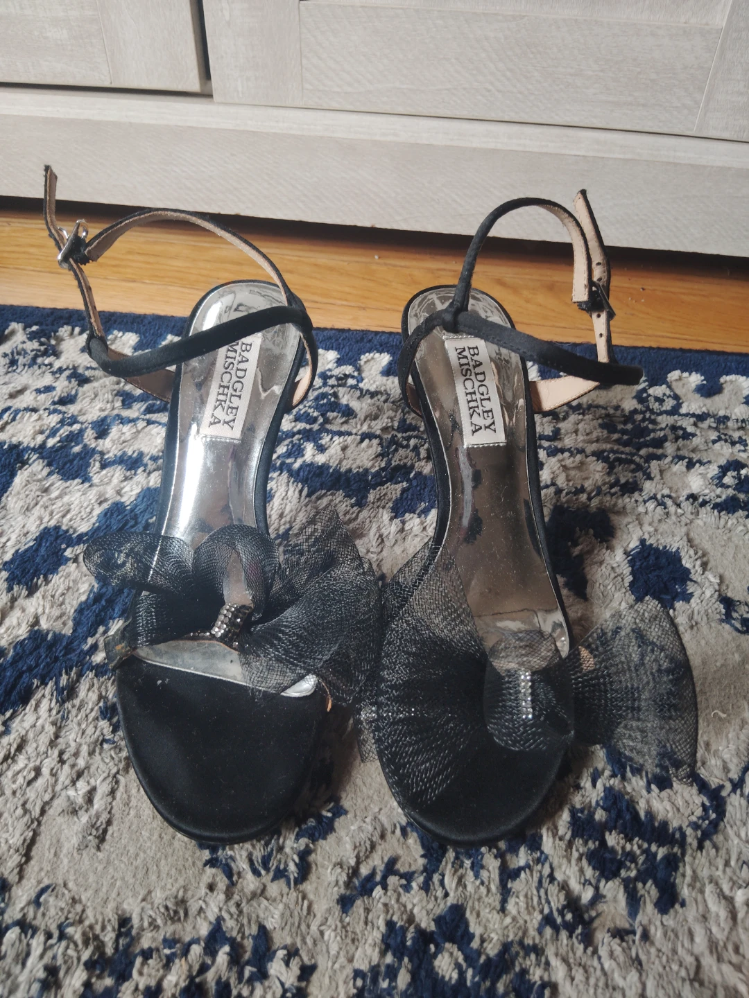 Badgley Mischka Black Heels Size 5.5