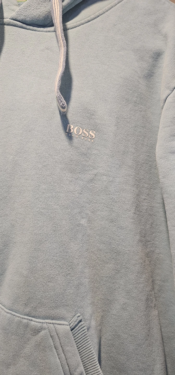 BOSS Hugo Boss Light Blue Hoodie - photo 3