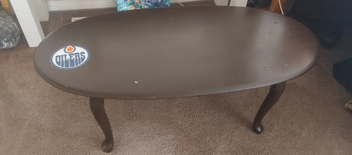 Oval Coffee Table