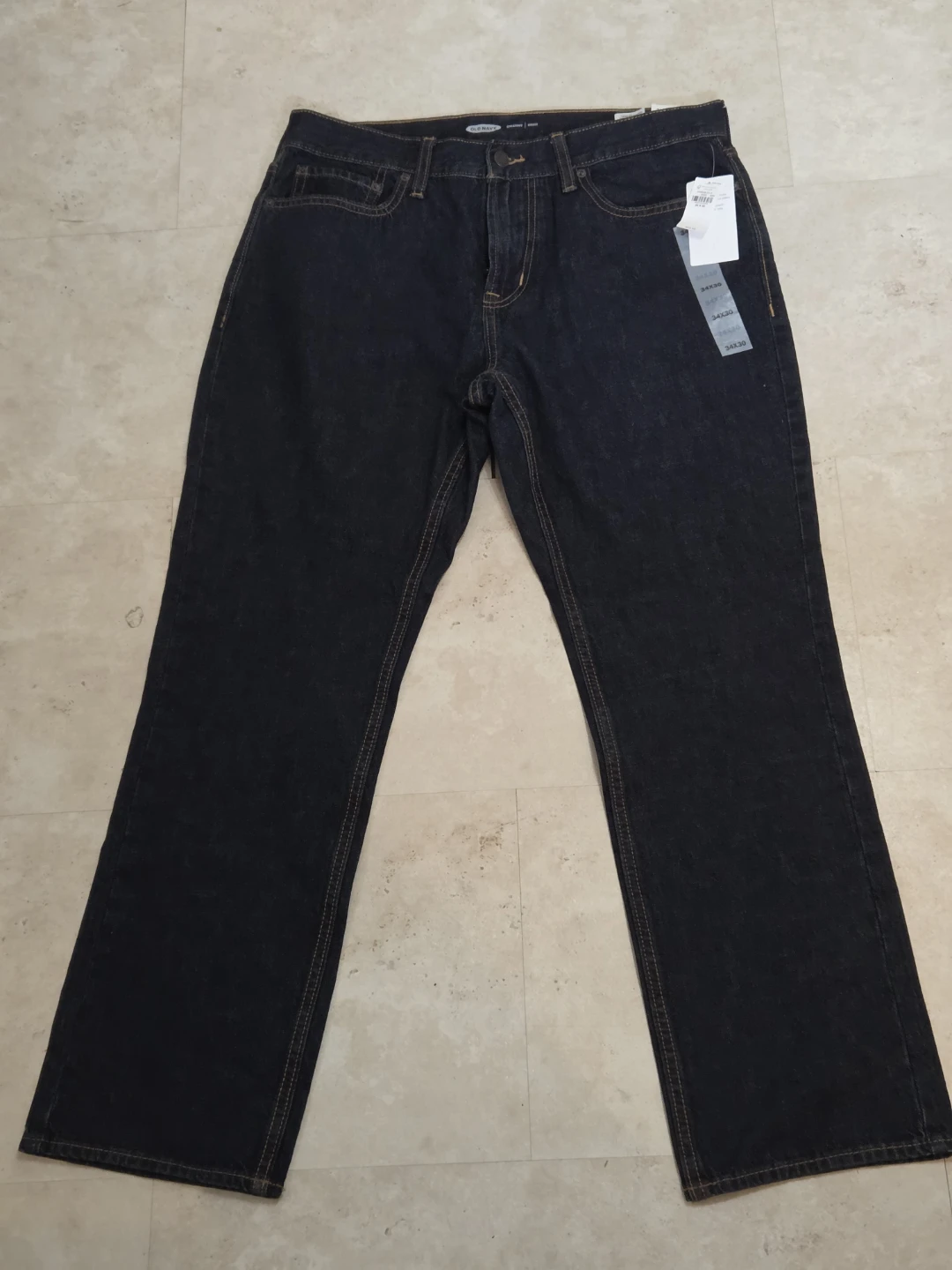 Old Navy Men's Straight Fit Jeans - 34x30