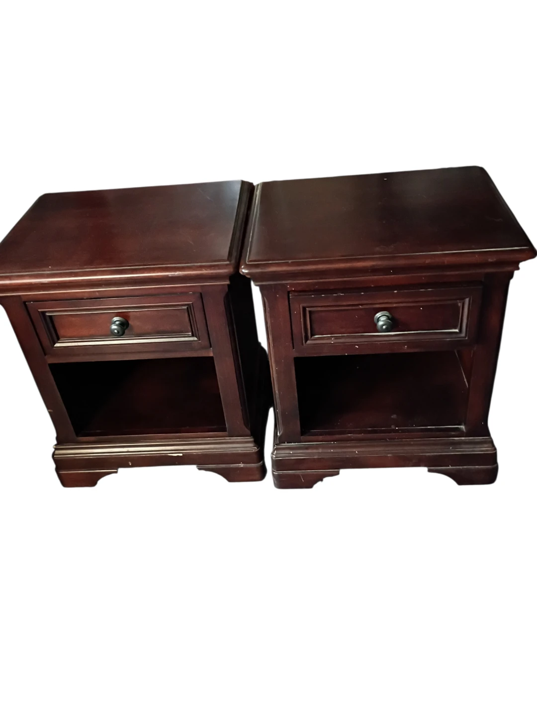 End Tables/Night Stand SOLID WOOD Set of (2) - photo 2