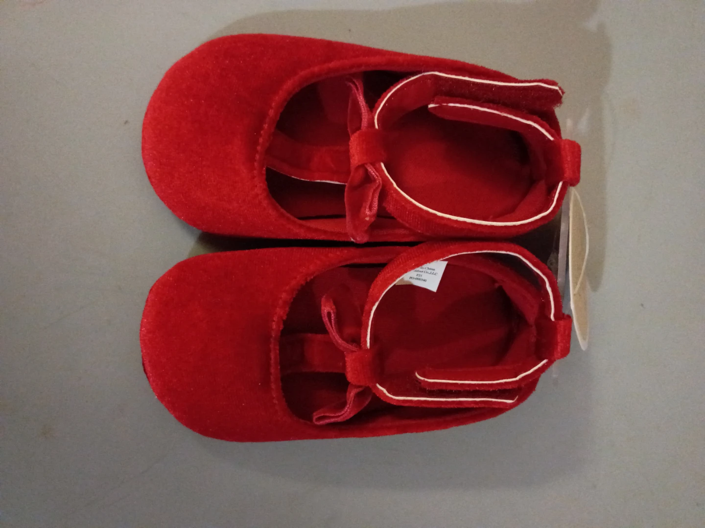 Red Baby Shoes 4c