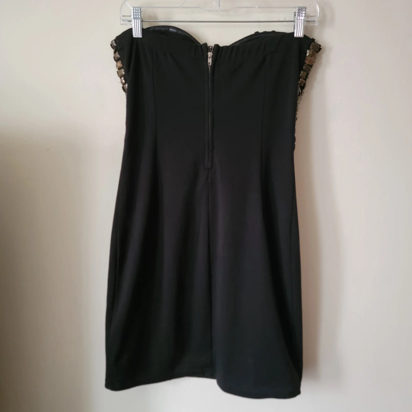 Fredericks of Hollywood Black Strapless Sequin Dress - photo 3