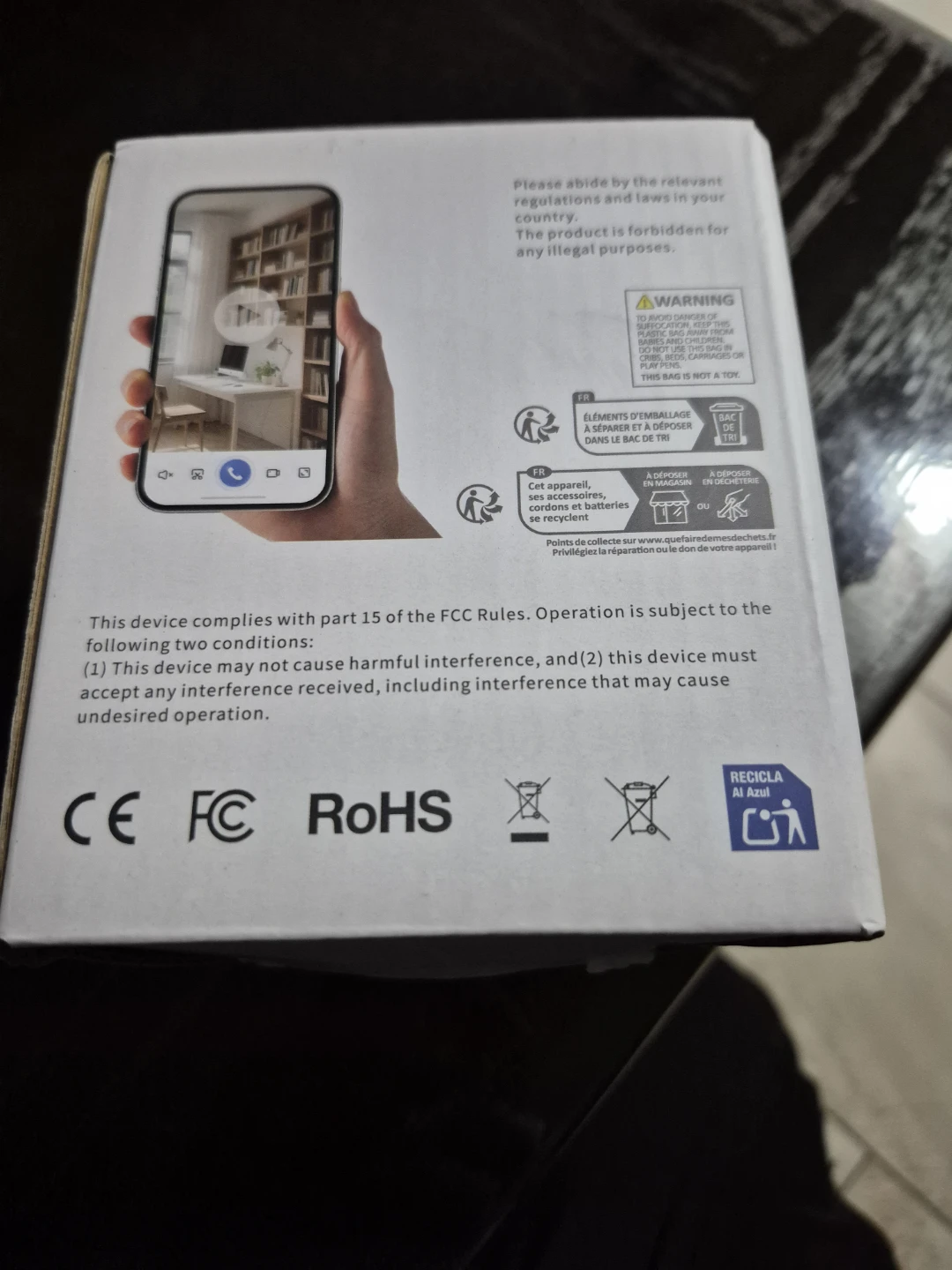 Smart Security Camera - White - photo 4