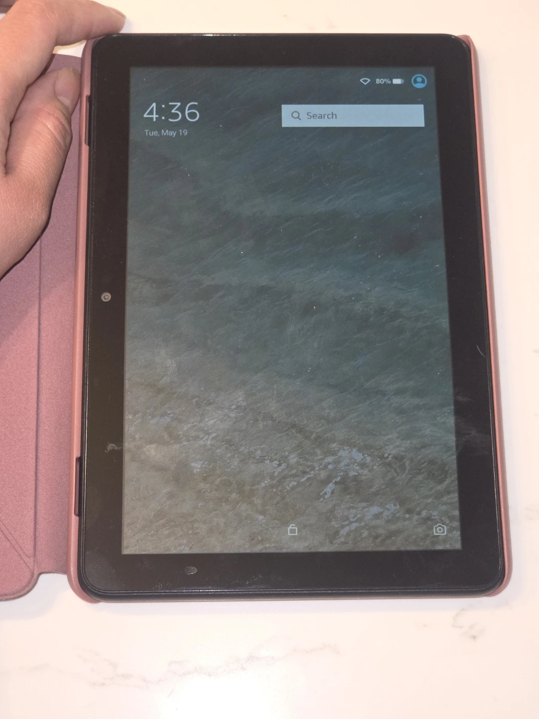 Amazon Fire HD 8 Tablet with Pink Case - photo 2