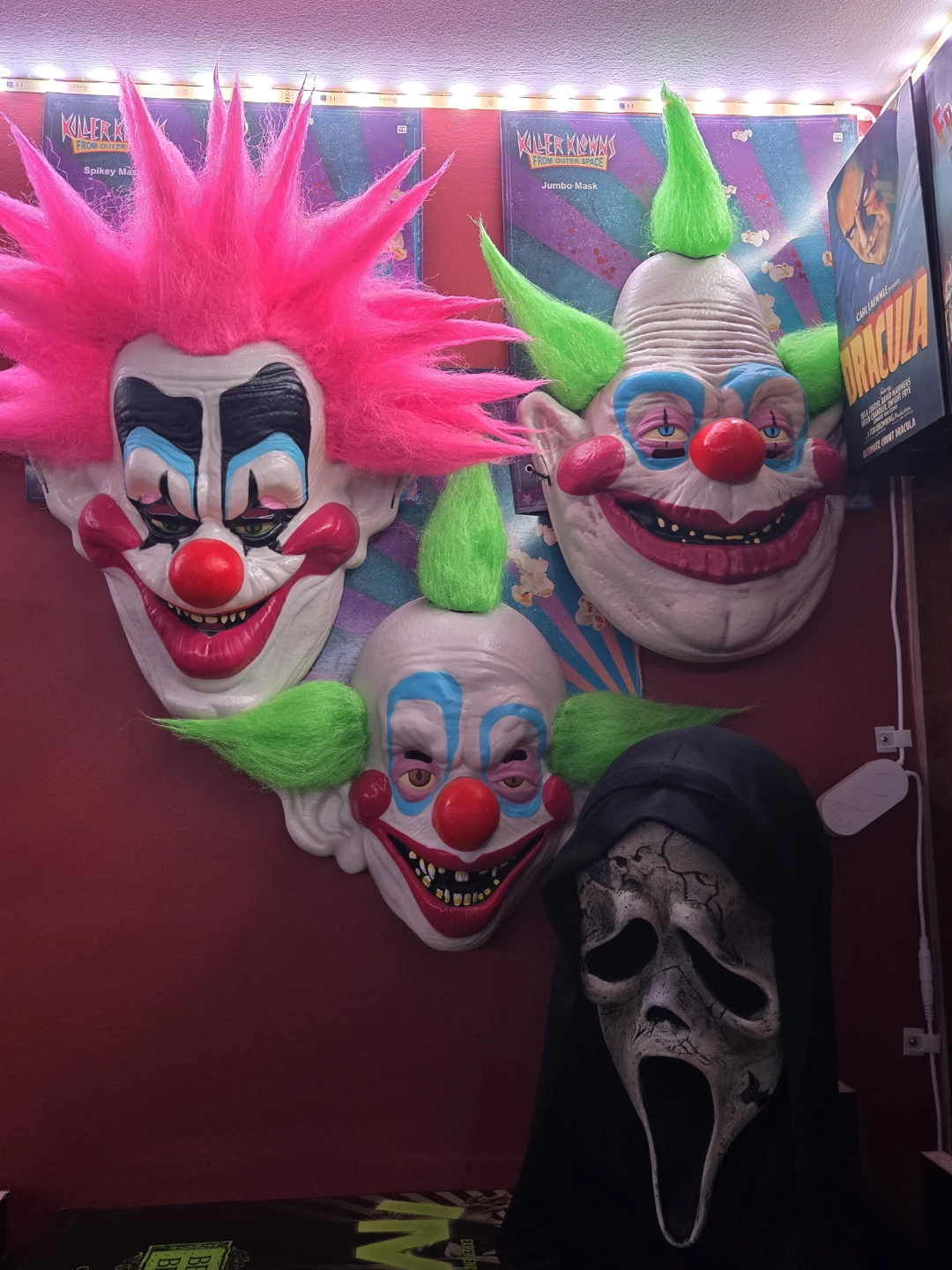 Killer Klowns from Outer Space Masks