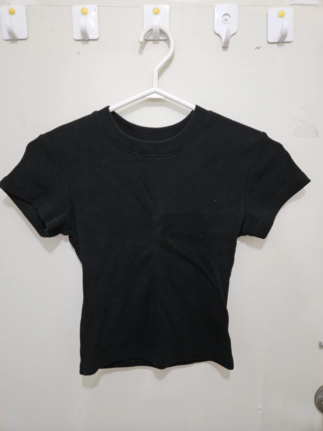 Cropped Crew Neck T-shirts - photo 5