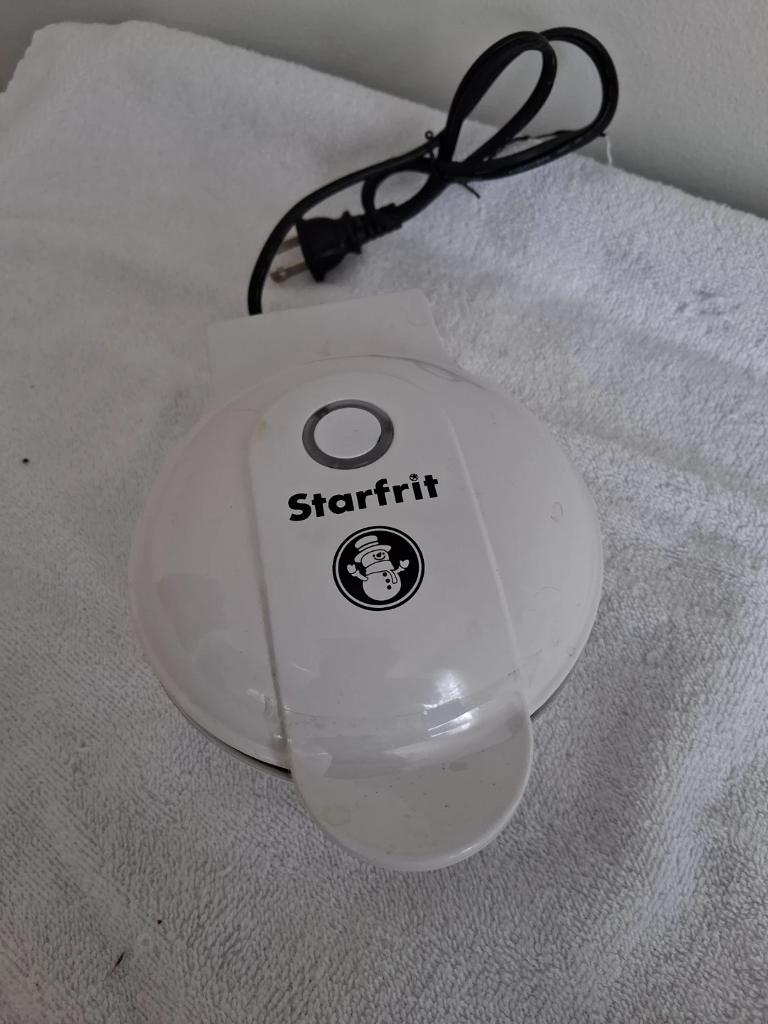 Starfrit Snowman Waffle Maker - photo 2