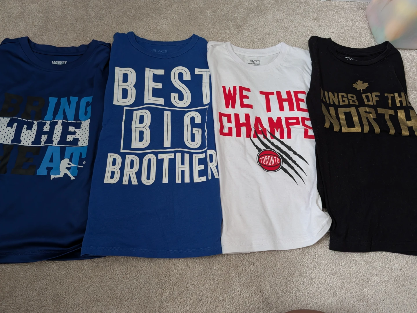 Kids T-Shirt Bundle - Sizes XS-S (Approx. 6-8)