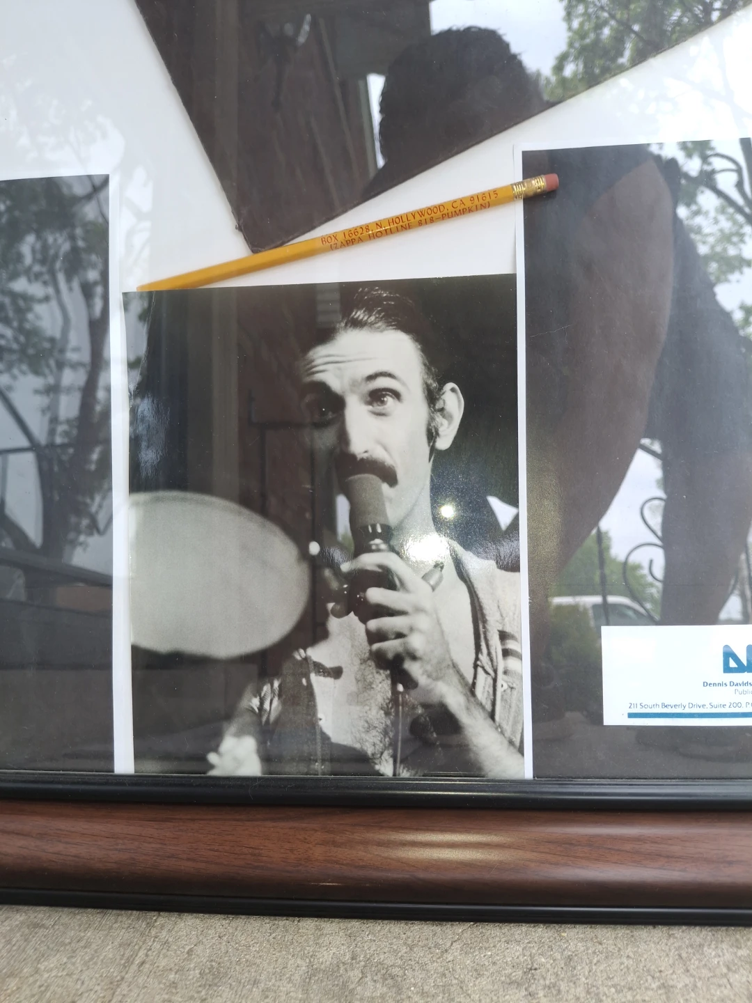 Framed Frank Zappa & Mr. Honker Memorabilia - photo 5