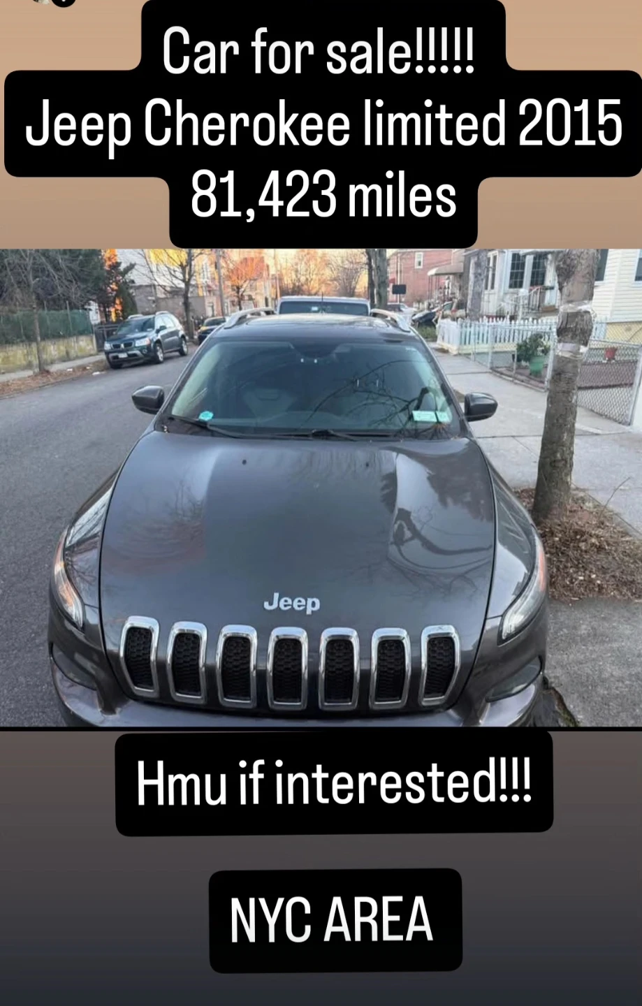 2015 Jeep Cherokee Limited SUV