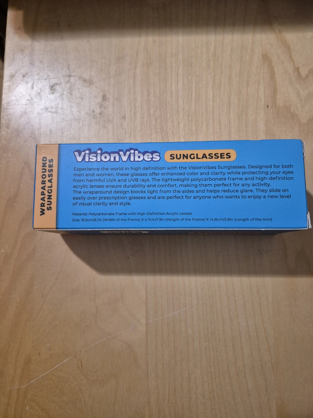 NIB)VisionVibes Wraparound Sunglasses - photo 2