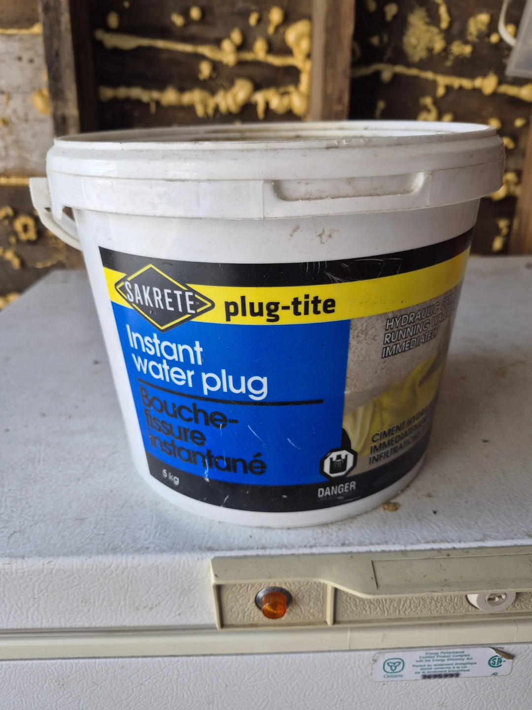 Sakrete Plug-Tite Instant Water Plug 5kg