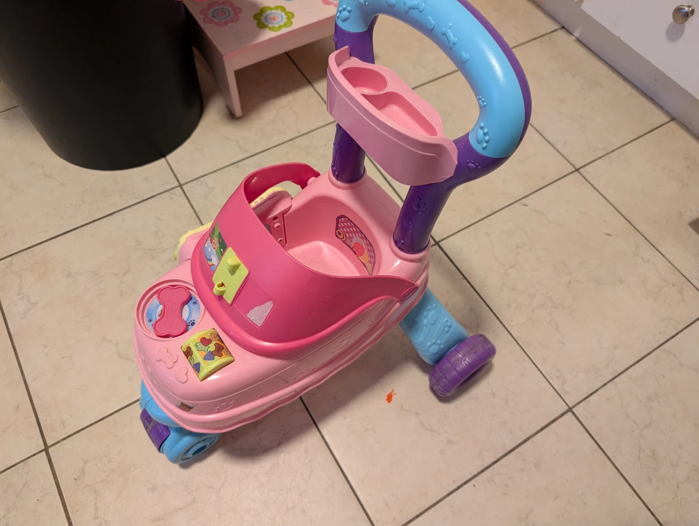 Pink and Purple Baby Walker