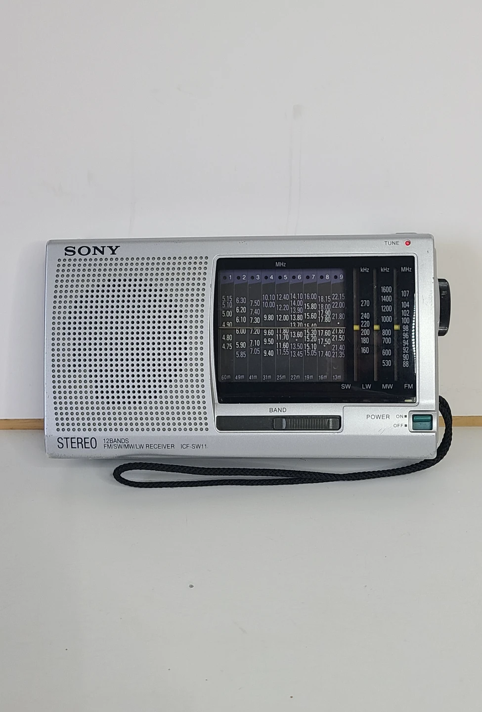 SONY ICF-SW11 Compact Portable Radio FM/AM/ShortWave