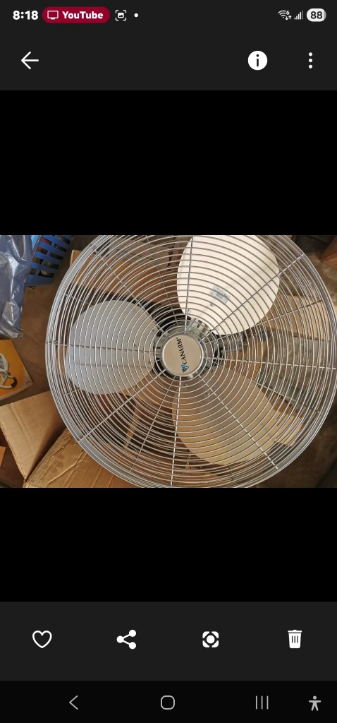 CANARM 24" Oscillating Circulating Fan - photo 2