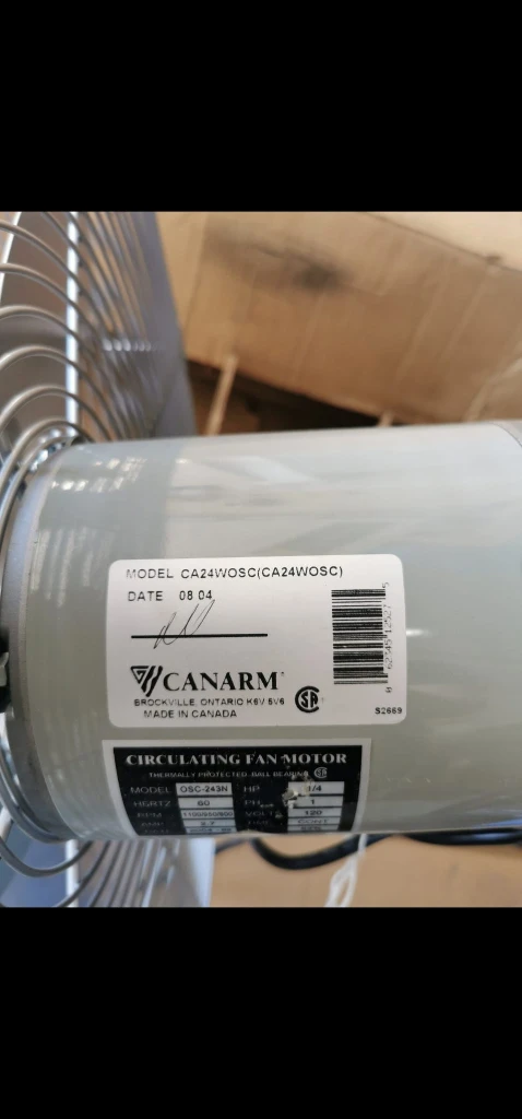 CANARM 24" Oscillating Circulating Fan - photo 5