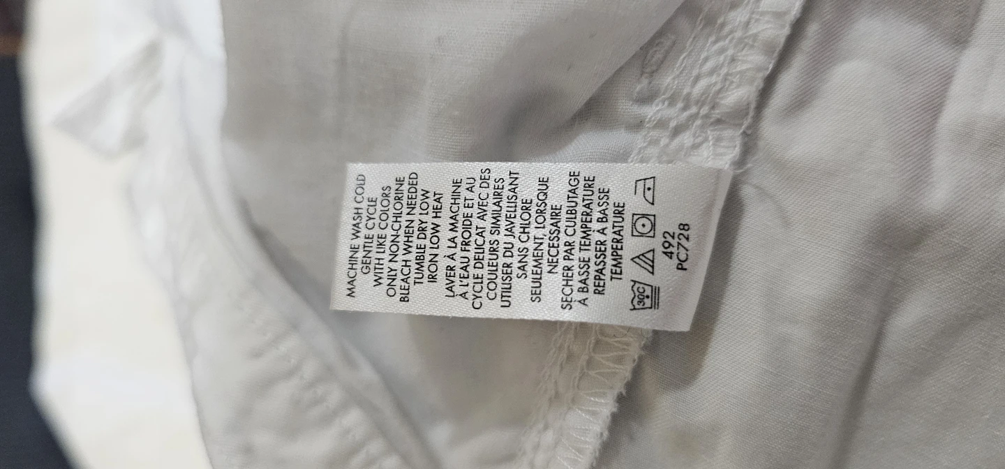 Calvin Klein White Chinos Size 32x32 - photo 5