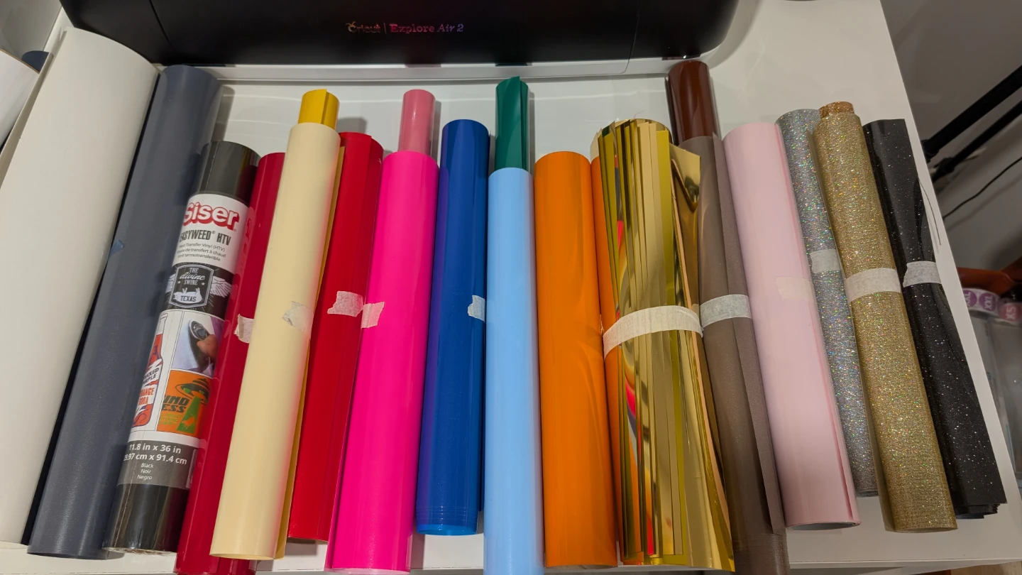 Cricut Explore Air 2 Machine with Tools and Vinyl Rolls - photo 5