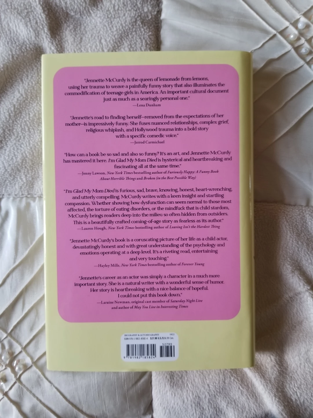 I'm Glad My Mom Died by Jennette McCurdy Book - photo 2