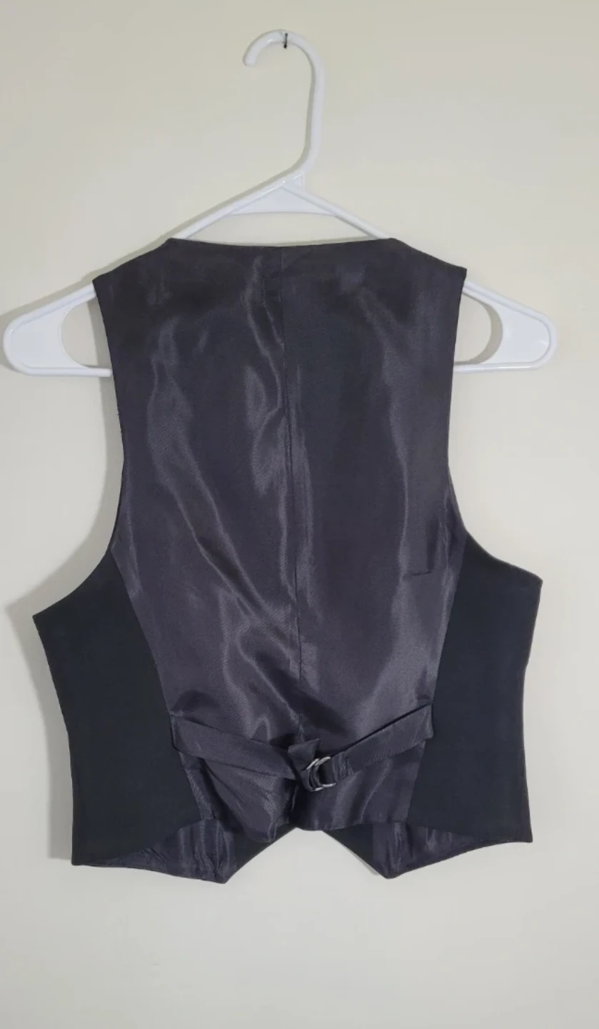 Zara Basic Black Vest - Women's Size S - photo 2