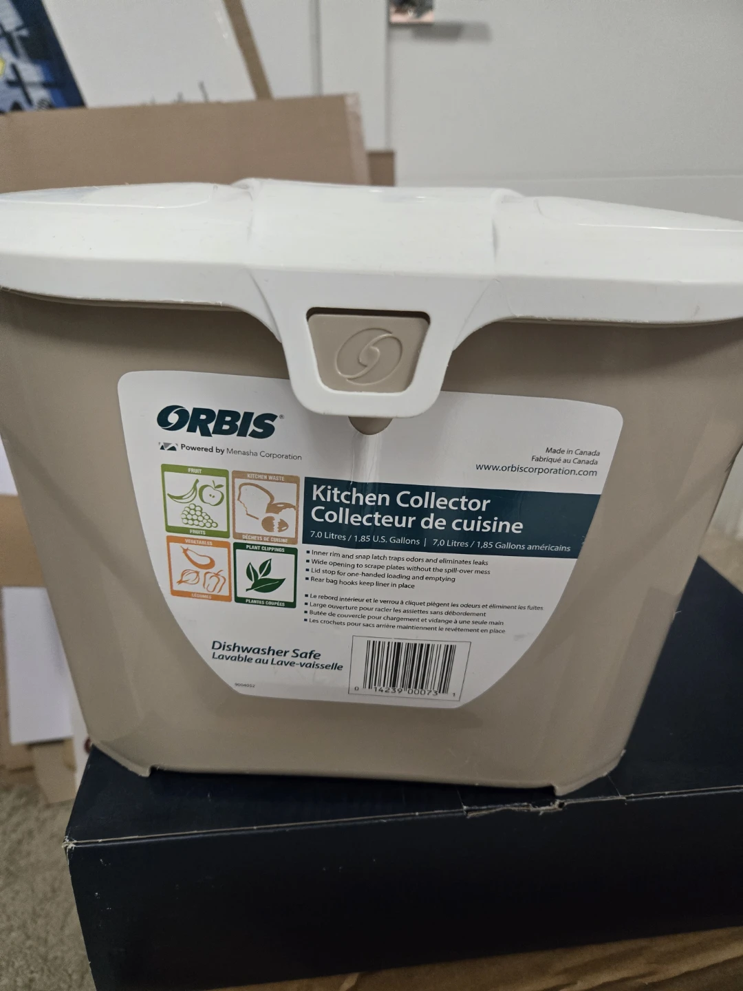 ORBIS Kitchen Collector 7 Litres - Beige - photo 2