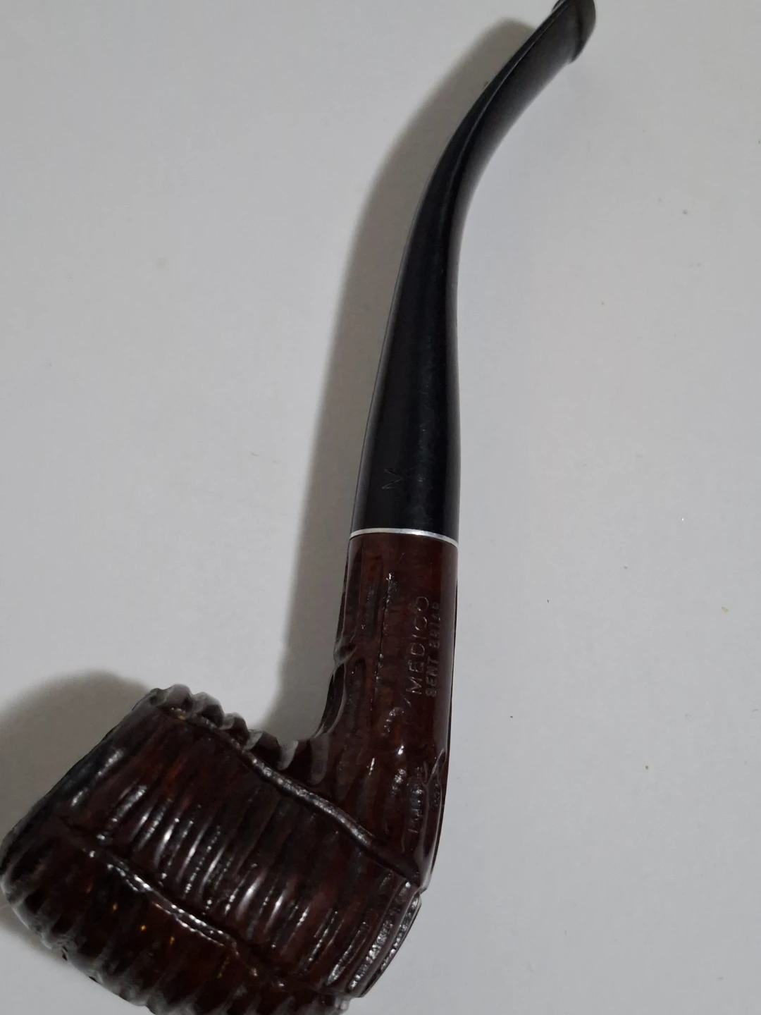 Medico Bent Briar Smoking Pipe - photo 4
