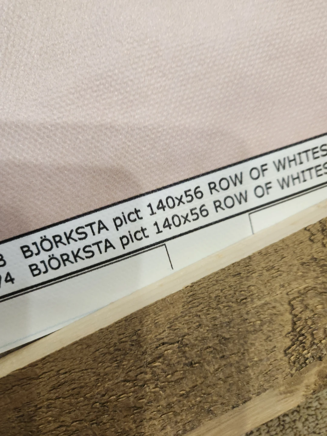 IKEA BJÖRKSTA Picture 140x56 - photo 3