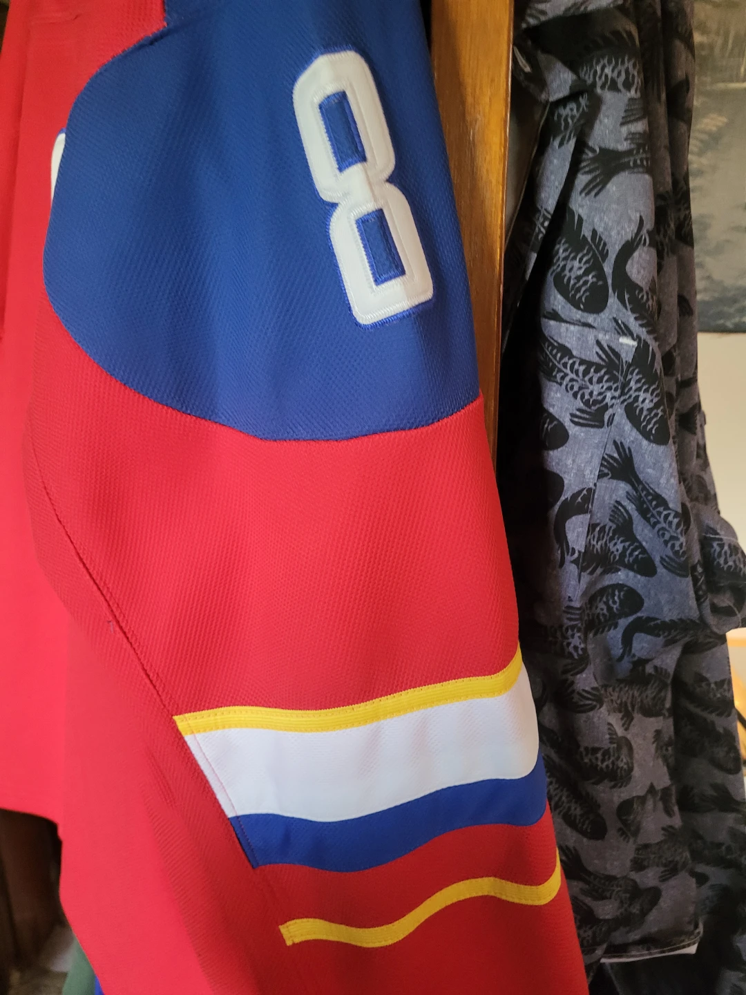 Alex Ovechkin #8 Russia Hockey Jersey XXL - photo 4