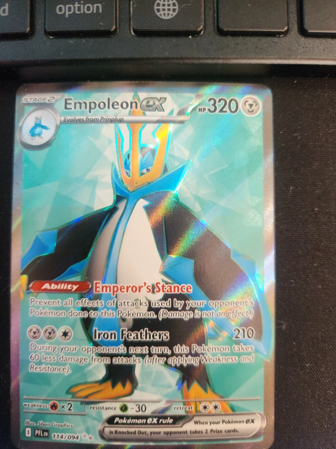 Empoleon EX Pokémon Card - photo 2