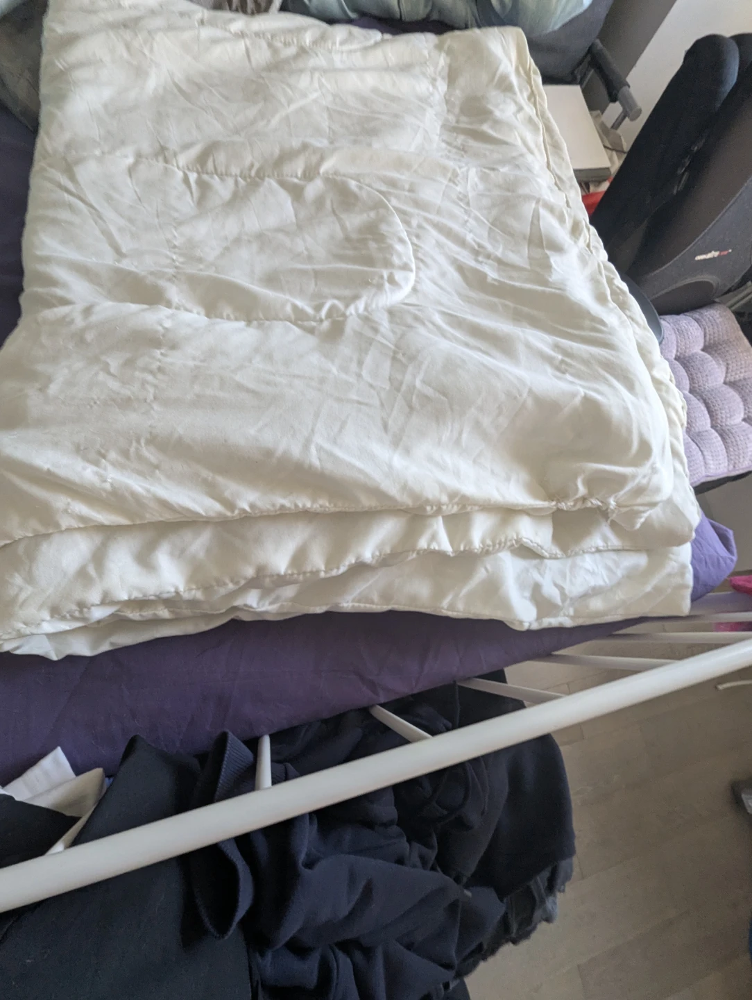 Cream coloured duvet insert - photo 2