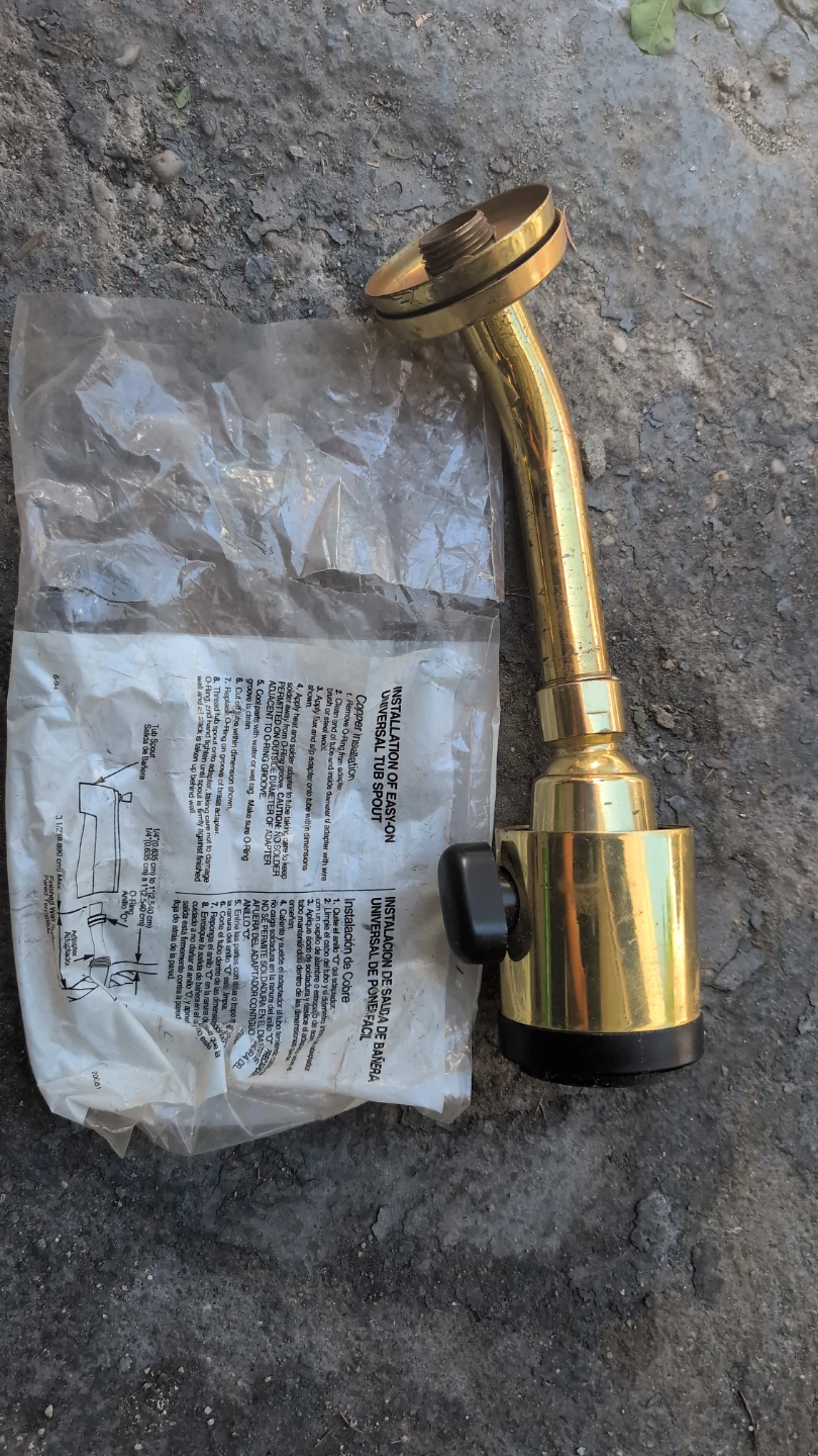 Universal Spout brass