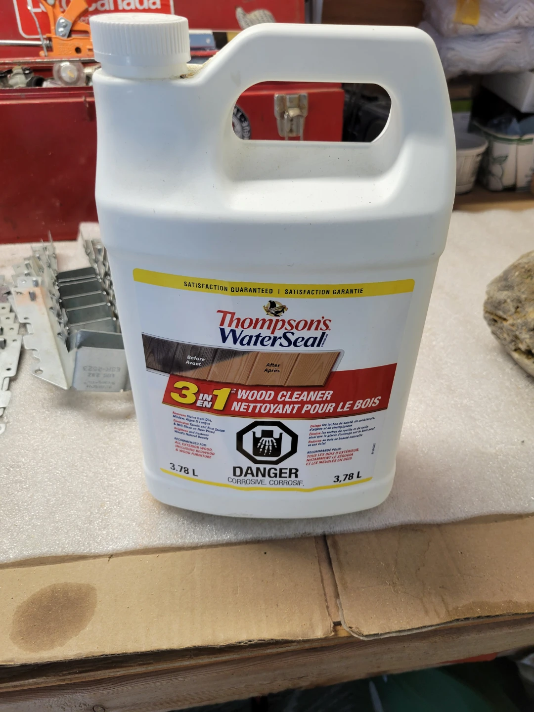 Thompson's WaterSeal 3-in-1 Wood Cleaner 3.78 L