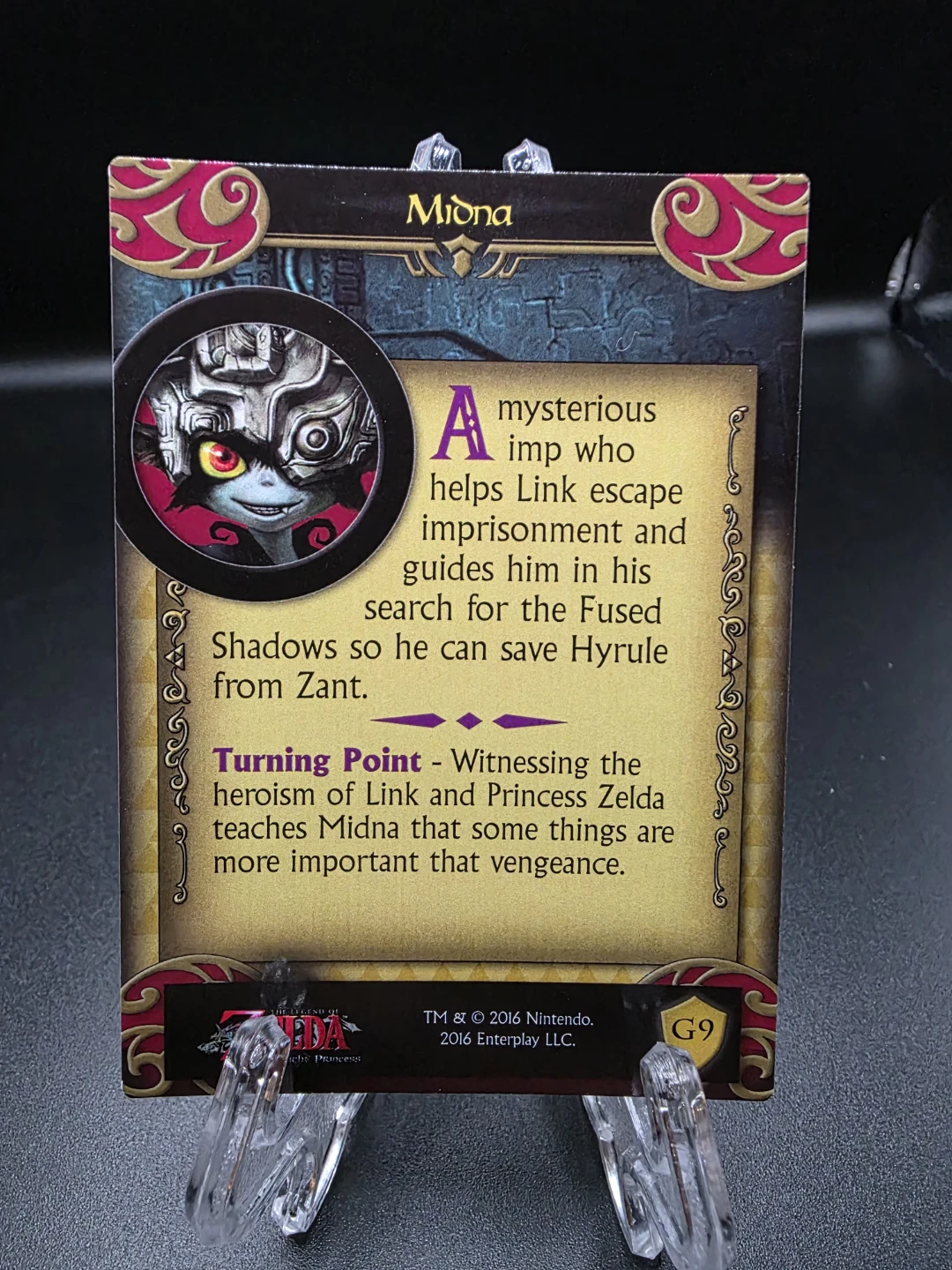 Legend of Zelda Twilight Princess Midna Card - photo 2