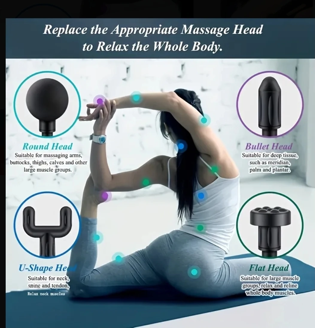 NEW Compact Massage Device LED Display Rechargeable - photo 3