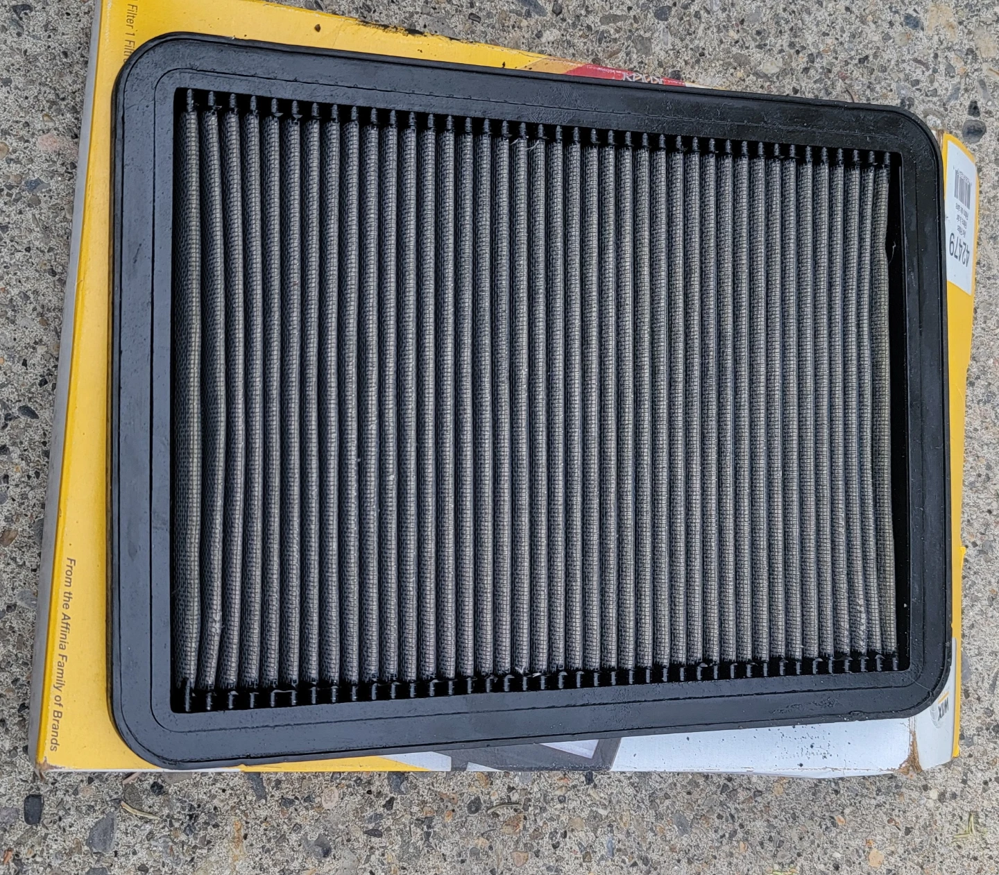K&N air filter - 2003-2009 4runner, LX, GX V8