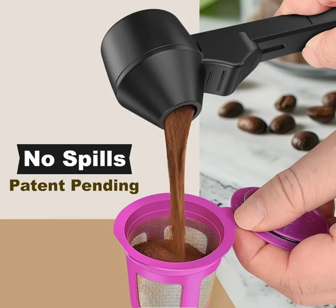 Sprout Self-Leveling Funnel Coffee Scoop - photo 4