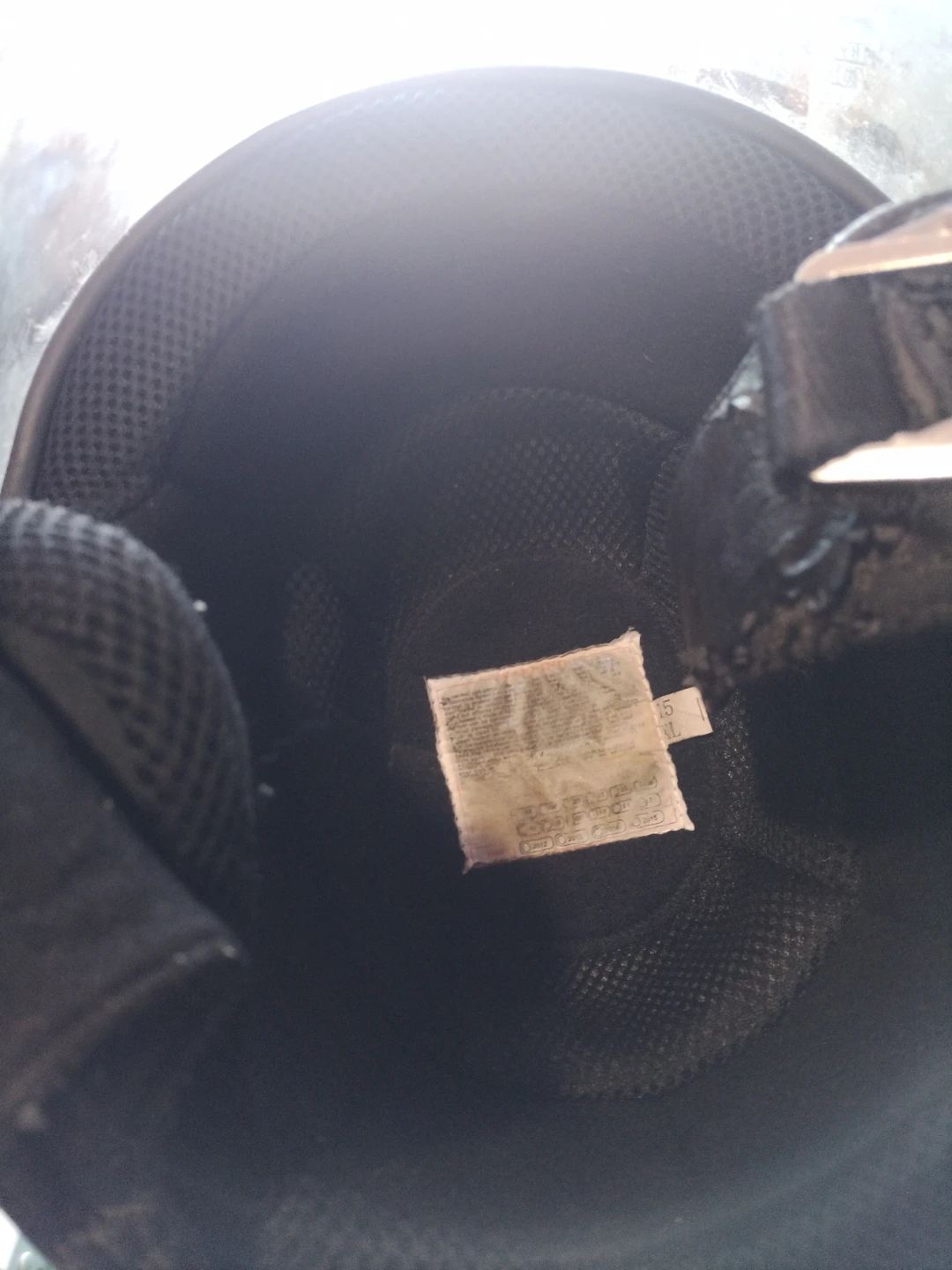 Black Motorcycle Helmet - photo 5